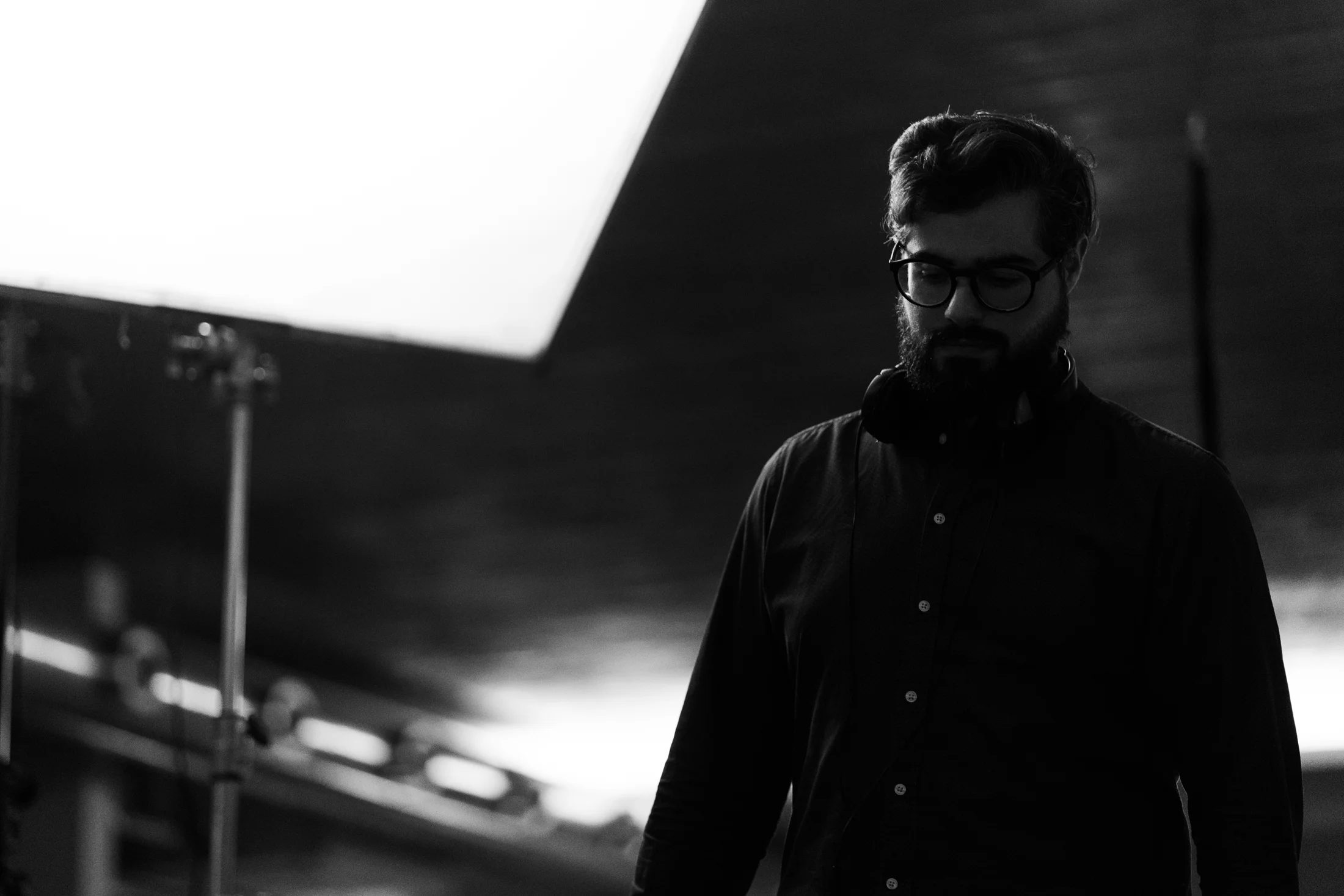 Giovanni Berardi sul set di OUT!